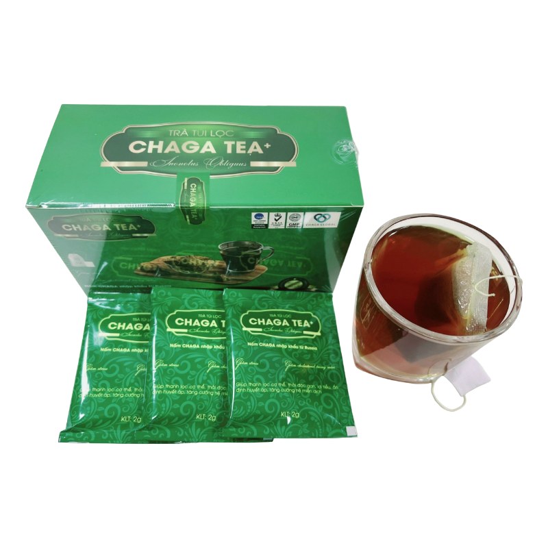 Hộp Trà Chaga Tea+ chính hãng ChagaGlobal